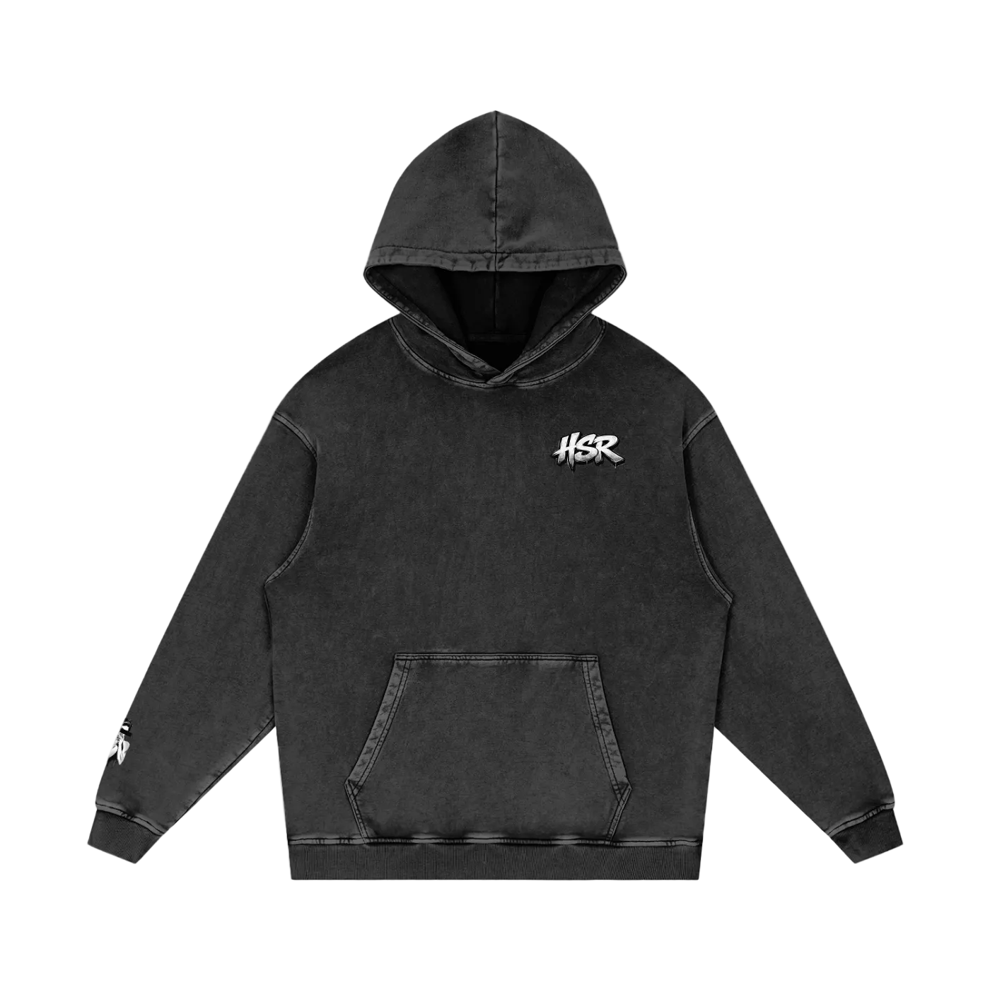 Blacked Out - Oversized Hoodie
