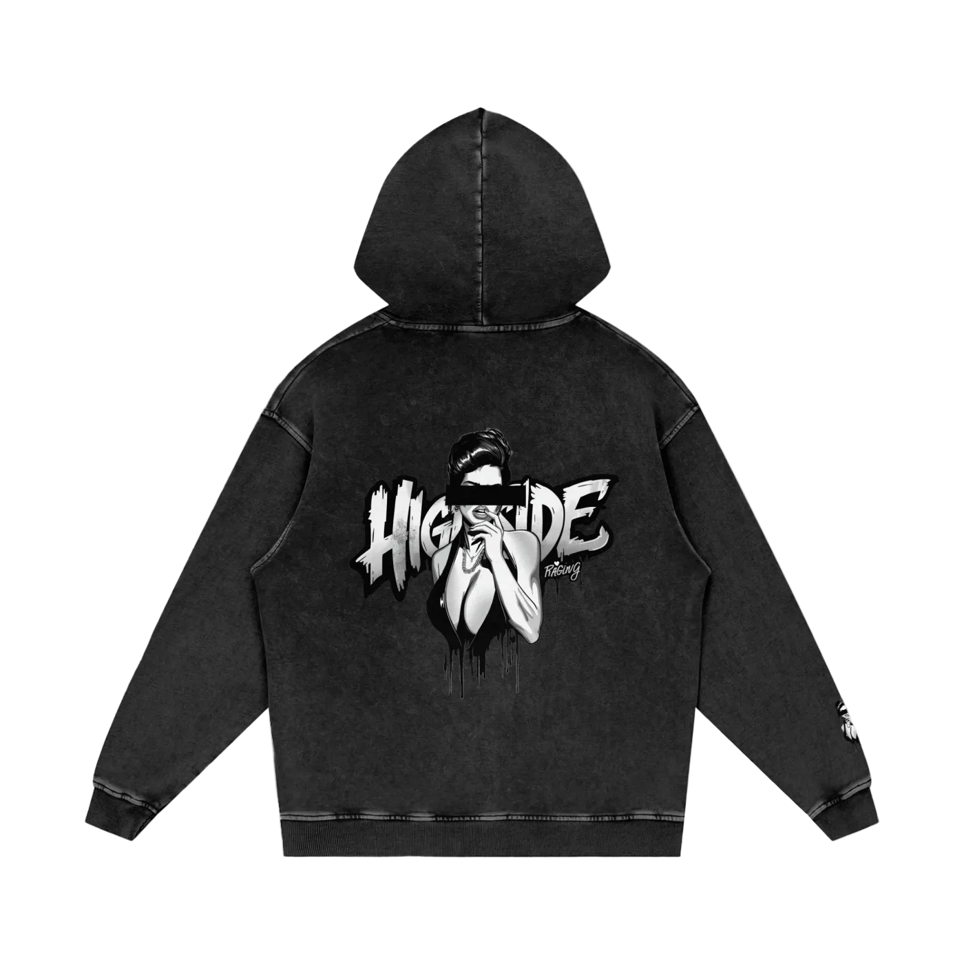 Blacked Out - Oversized Hoodie