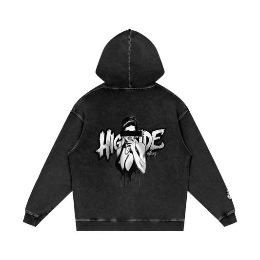 Blacked Out - Oversized Hoodie