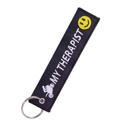 My Therapist - Motorcycle Keychain