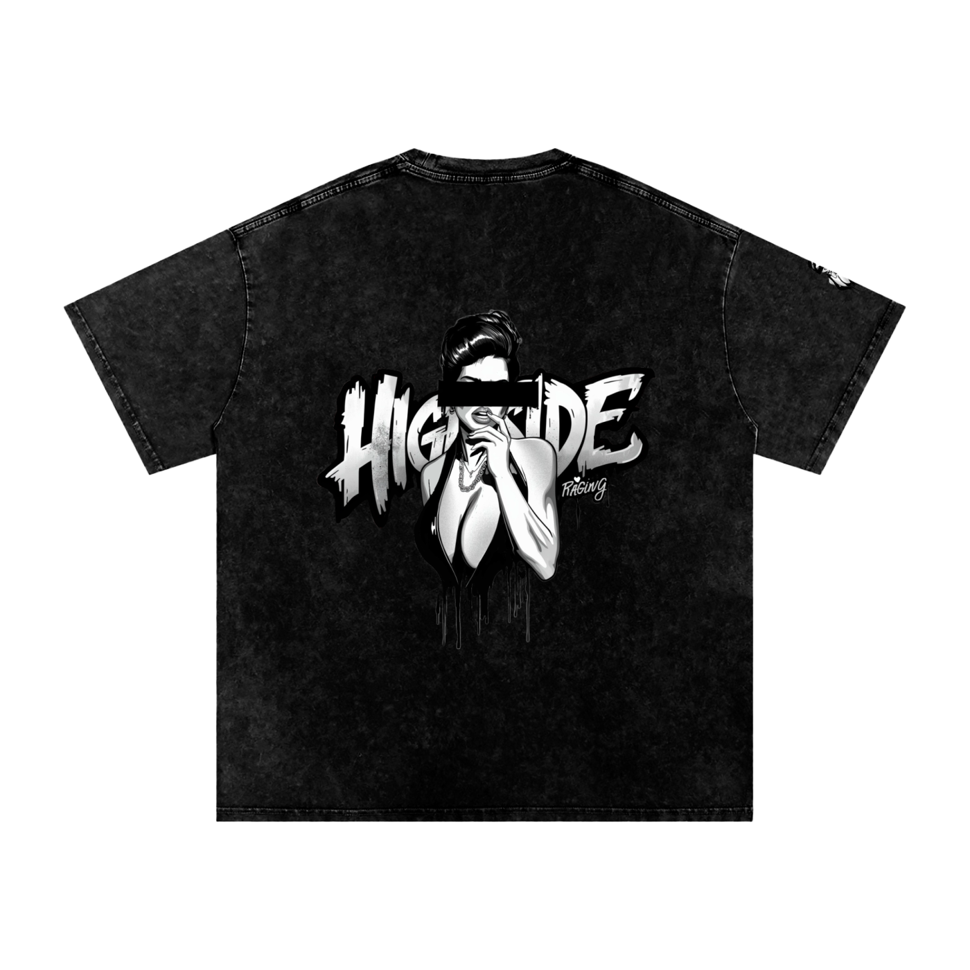 Blacked Out - Oversized T-Shirt
